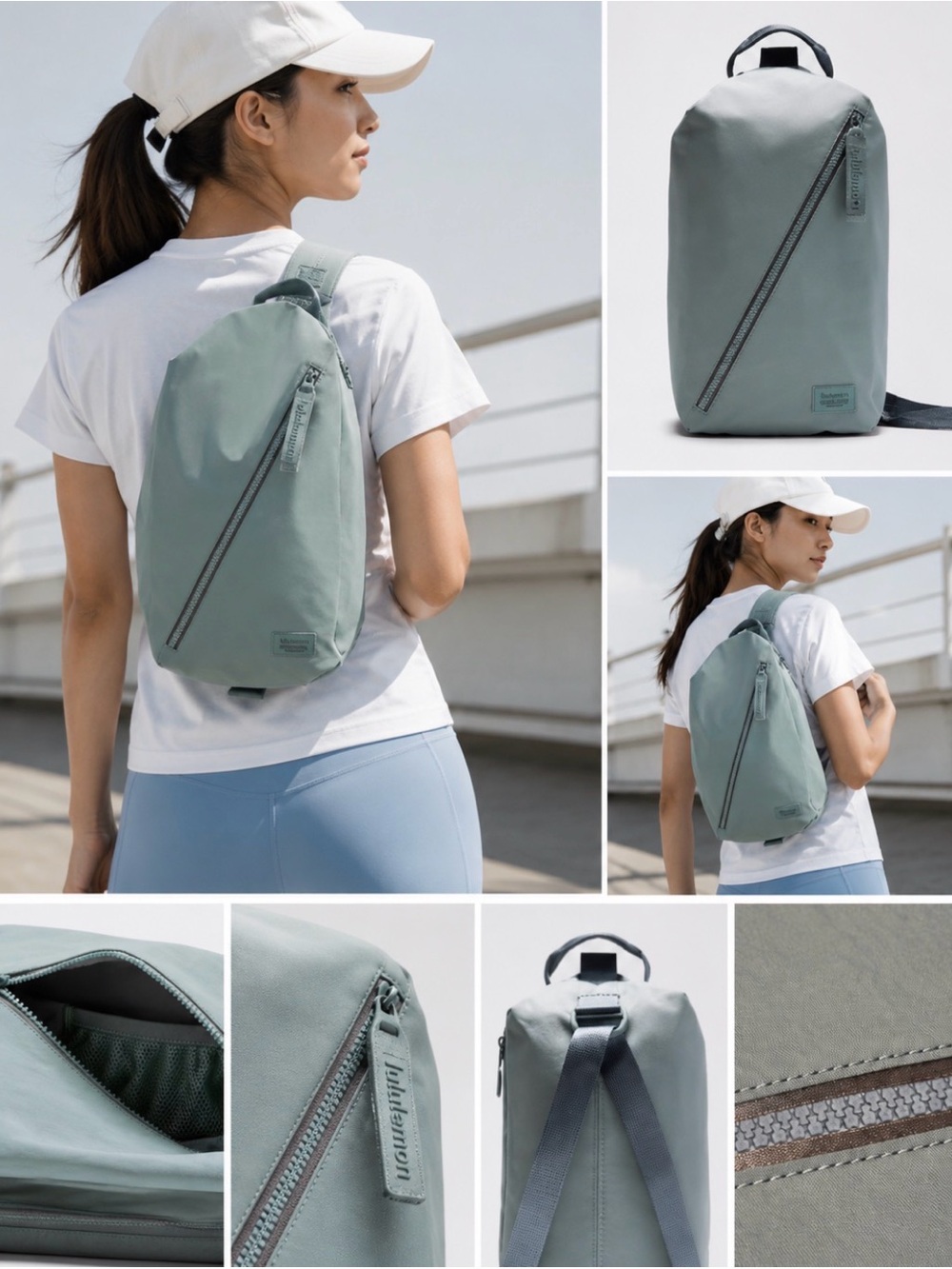 lululemon Fast track 2.0  Crater Blue Backpack 9L